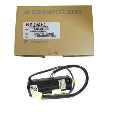 Yaskawa SGM-01A314C AC SERVO MOTOR 100W 200V 0.87A 3000RPM NEW