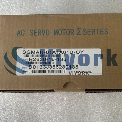 Yaskawa SGMAH-01A1A61D-OY AC SERVO MOTOR 100W 200V 0.91A NEW
