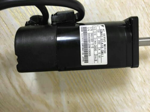 Yaskawa SGMAH-01A1A-SM11 AC SERVO MOTOR 100W 200V 0.91A NEW