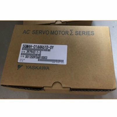 Yaskawa SGMAH-01AAA61D-OY AC SERVO MOTOR 100W 200V 0.91A NEW