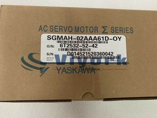 Yaskawa SGMAH-02AAA61D-OY AC SERVO MOTOR 200W 200V 2.1A 3000RPM NEW