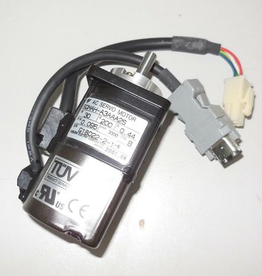 Yaskawa SGMAH-A3AAA2S AC SERVO MOTOR 30W 200V 3000RPM 0.44A NEW