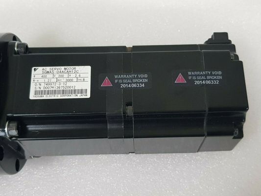 Yaskawa SGMAS-04ACAH12C AC SERVO MOTOR 400W 200V 3000RPM 2.6A NEW
