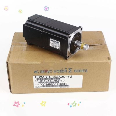 Yaskawa SGMAS-08A2A2C AC SERVO MOTOR 750W 200V 3000RPM 5.4A NEW