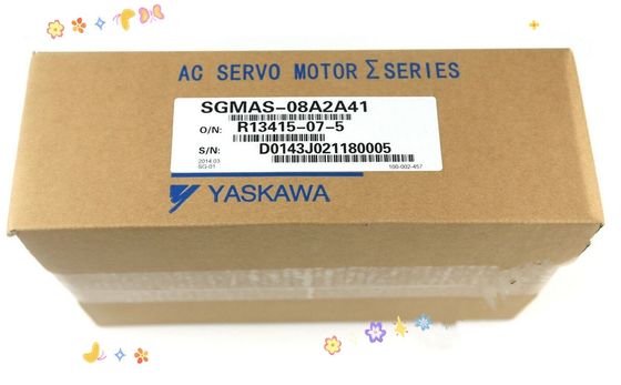 Yaskawa SGMAS-08A2A41 AC SERVO MOTOR 750W 200V 3000RPM 5.4A NEW