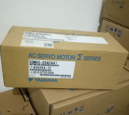 Yaskawa SGMAS-08ACA41-E AC SERVO MOTOR 750W 200V 3000RPM 5.4A NEW