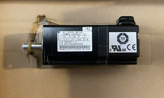 Yaskawa SGMAS-08ACA6C AC SERVO MOTOR 750W 200V 3000RPM 5.4A NEW
