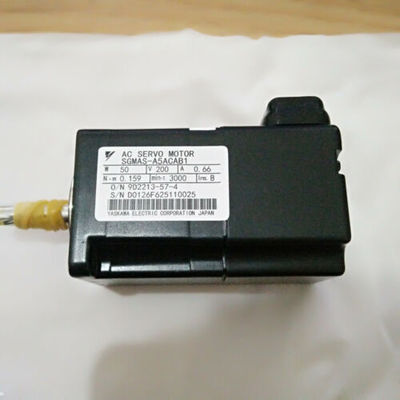 Yaskawa SGMAS-A5ACAJ121 AC SERVO MOTOR 50W 200V 3000RPM 0.66A NEW