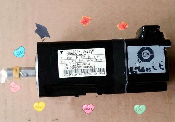 Yaskawa SGMAS-C2ACA41 AC SERVO MOTOR 150W 200V 3000RPM 1.8A NEW