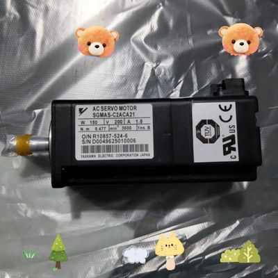 Yaskawa SGMAS-C2ACA41-E AC SERVO MOTOR 150W 200V 3000RPM 1.8A NEW