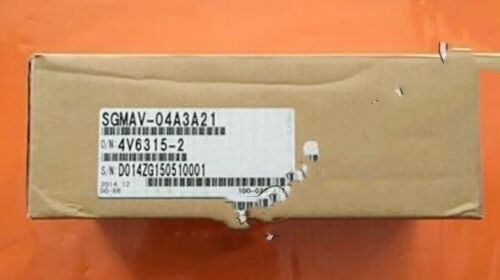Yaskawa SGMAV-04A3A21 AC SERVO MOTOR 400W 200V 3000RPM 2.6A NEW