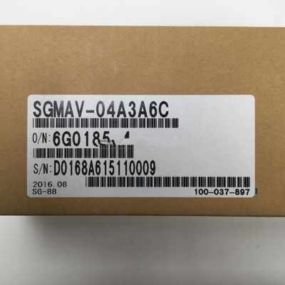 Yaskawa SGMAV-04A3A6C AC SERVO MOTOR 400W 200V 3000RPM 2.6A NEW