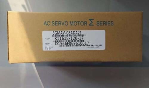 Yaskawa SGMAV-08ADA21 AC SERVO MOTOR 750W 200V 3000RPM 5.3A NEW