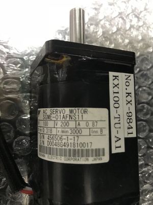 Yaskawa SGME-01AFNT41 AC SERVO MOTOR 0.87A 100W 3000RPM 200V NEW