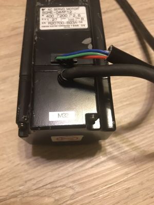 Yaskawa SGME-A5AF12C AC SERVO MOTOR 0.25A 50W 3000RPM 200V NEW