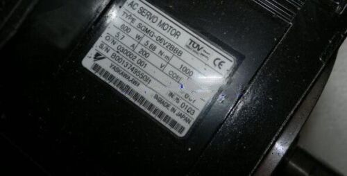 Yaskawa SGMG-06V2BBB AC SERVO MOTOR 5.7A 600W 1000RPM 200V NEW