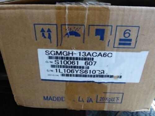 Yaskawa SGMGH-13ACA6C AC Servo Motor 10.7A 1.3KW 1500RPM 200V NEW