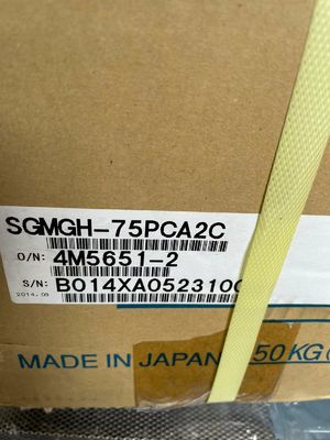 Yaskawa SGMGH-75PCA2C AC Servo Motor 54.7A 7.5KW 1500RPM 200V NEW