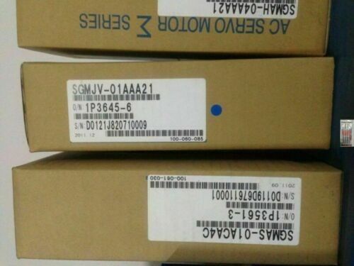 Yaskawa SGMJV-01ADAB1 AC SERVO MOTOR 0.84A 100W 3000RPM 200V NEW