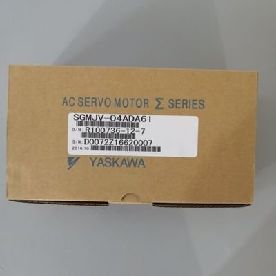 Yaskawa SGMJV-04ADA61 AC SERVO MOTOR 2.7A 400W 3000RPM 200V NEW