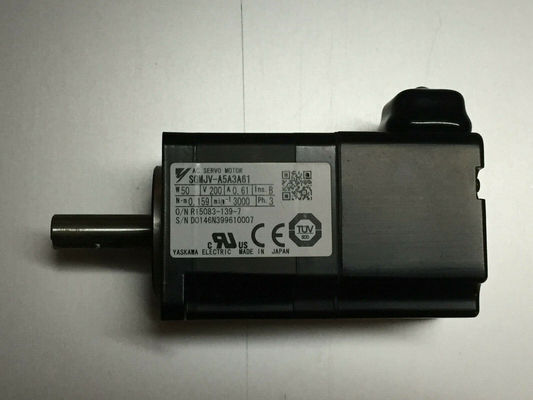 Yaskawa SGMJV-A5A3A61 AC SERVO MOTOR 0.61A 50W 3000RPM 200V NEW