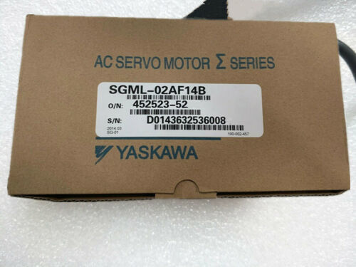 Yaskawa SGML-02BF14 AC SERVO MOTOR 2.7A 200W 3000RPM 100V NEW