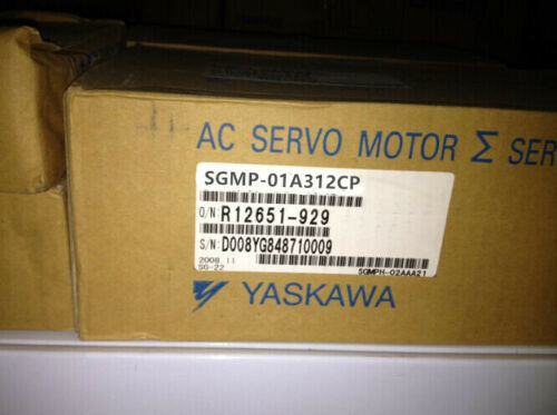 Yaskawa SGMP-01A312CP AC SERVO MOTOR 0.89A 100W 3000RPM 200V NEW