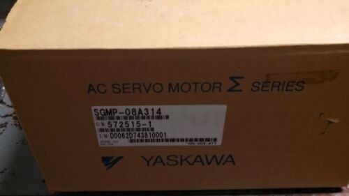 Yaskawa SGMP-08A314 AC SERVO MOTOR 4.1A 750W 3000RPM 200V NEW