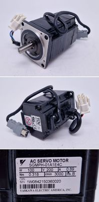 Yaskawa SGMPH-01A1E4C AC SERVO MOTOR 100W 3000RPM 200V 0.89A NEW
