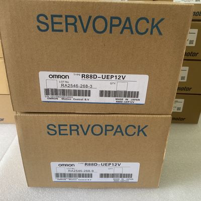 Omron R88D-UEP12V Ac Servo Driver 400W 200-230V PULSE CE NEW