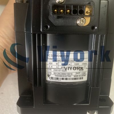 Yaskawa SGMGV-05DDA6F-OY AC Servo Motor 450W 2.6A 400V