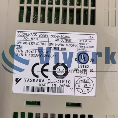 5000W AC Servo Motor Amplifier 3 Phase 230VAC 28A SGDM-50ADA