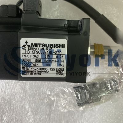 Mitsubishi HC-KFS053E1BL-S20 AC Servo Motor 50W 3000RPM NEW