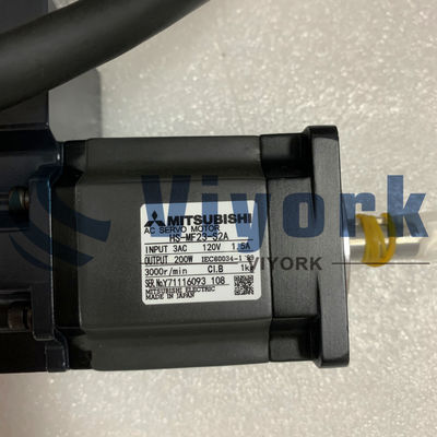 Mitsubishi HS-MF23EXV-S2 AC Servo Motor 200-230VAC 2.5/1.5A 50/60HZ