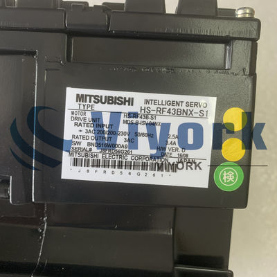 Mitsubishi HS-RF43BNX-S1 AC Servo Motor 1.5 KW Power With Electromagnetic Brake