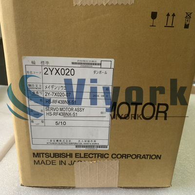 Mitsubishi HS-RF43BNX-S1 AC Servo Motor 1.5 KW Power With Electromagnetic Brake