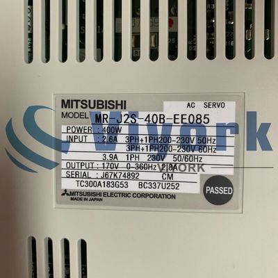 Mitsubishi MR-J2S-40B-EE085 Servo Amplifier 2.6A 3PH 400W 200-230VAC 50/60HZ NEW