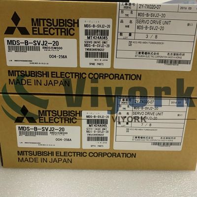 Mitsubishi MDS-B-SVJ2-20 MELDAS AC Servo Drive 200-230VAC 10.7AMP 2.0KW CNC NEW