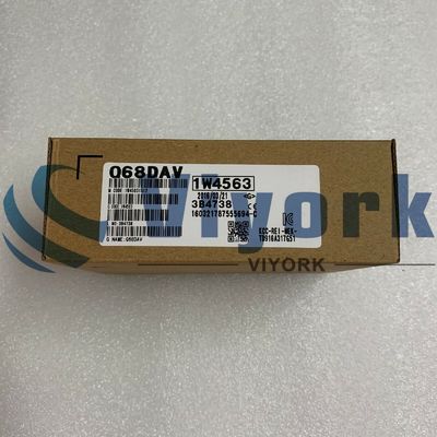 Mitsubishi Q68DAV Output Module Analog 8 Channel Output 10VDC 10VAC NEW