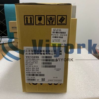 Fanuc A06B-6240-H205 SERVO AMPLIFIER AISV 20/20 FOR 30I-B SERIES 2-AXIS CNC NEW