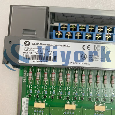 ALLEN BRADLEY 1746-ITB16 I/O MODULE DIGITAL 16 INPUTS 10 TO 30 VDC 85MA NEW