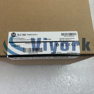 ALLEN BRADLEY 1746-P3 POWER SUPPLY SLC500 19.2-28.8VOLT DC 3.6AMP NEW