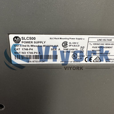 ALLEN BRADLEY 1746-P4 POWER SUPPLY MODULE SLC 500 85-132V 10AMP 92W NEW