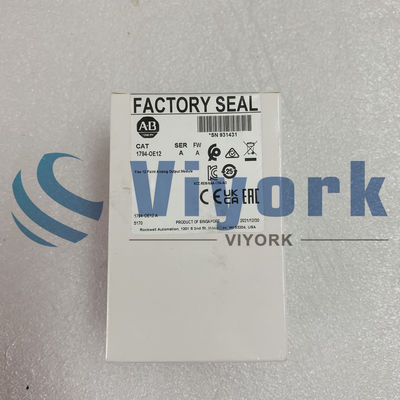 ALLEN BRADLEY 1794-OE12 PLC OUTPUT MODULE ANALOG 16BIT 12POINT 10 TO 31.2VDC NEW