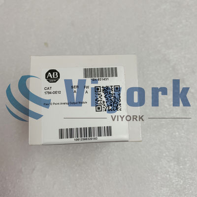 ALLEN BRADLEY 1794-OE12 PLC OUTPUT MODULE ANALOG 16BIT 12POINT 10 TO 31.2VDC NEW
