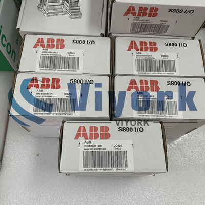 ABB 3BSE008514R1 DIGITAL OUTPUT MODULE DO820 8 RELAY 24-230VAC 3AMP NEW