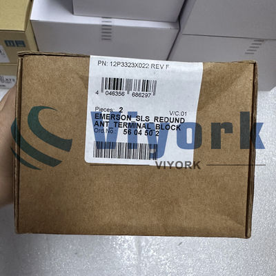EMERSON KJ2201X1-JA1 TERMINAL BLOCK REDUNDANT SLS 30 VDC RATING 30 MA MAX NEW