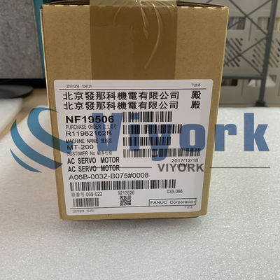 Fanuc A06B-0032-B075#0008 AC SERVO MOTOR 2.8AMP 3PH 200-230V 3000RPM NEW