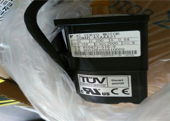 YASKAWA SGMAH Sigma II SGMAH-A5AAA41 AC Servo Motor 50W 0.64A 0.159N.M