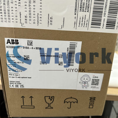 ABB ACS580-01-018A-4+B056 Variable Frequency Inverter NEW